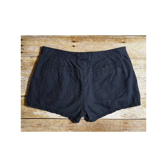 CONVERSE x TARGET LINEN BLEND CASUAL CLASSIC EVERYDAY WEAR SIMPLE SHORTS SZ.10 - Picture 2 of 8